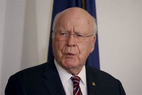 Vermont Sen Patrick Leahy 81 The Chambers Longest Serving Democrat