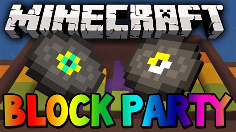 Minecraft BLOCK PARTY Minecraft Mini Game W Lachlan Woofless