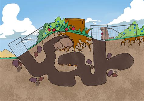 Groundhog Den Diagram