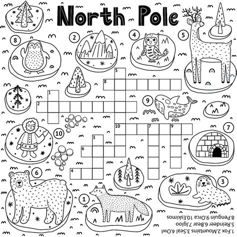 Coloring Pages For Adults Finished Crossword