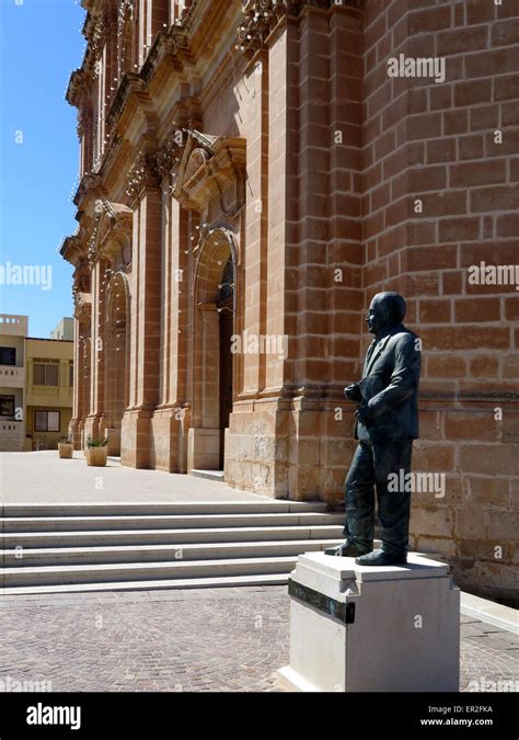 The Parish Church of Mellieha, Malta Stock Photo - Alamy