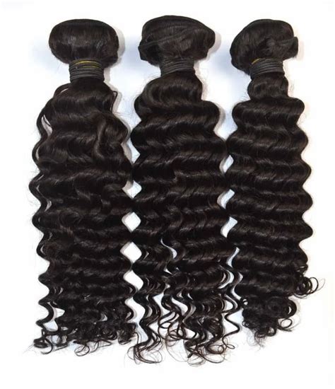 Luxury Human Hair Deep Curly Bundles - Etsy