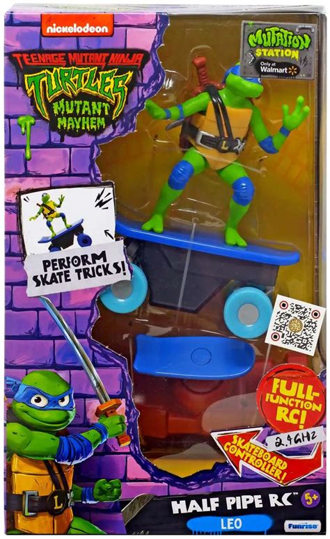 Teenage Mutant Ninja Turtles Mutant Mayhem Half Pipe Rc Leo Funrise Toywiz