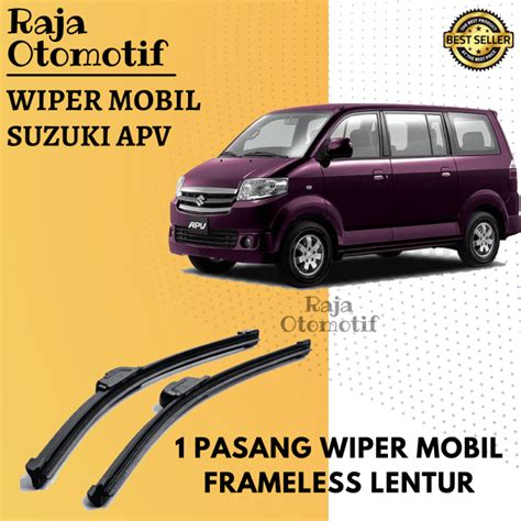 Wiper Apv Frameless Wiper Mobil Apv Suzuki Apv Pisang Raja Otomotif