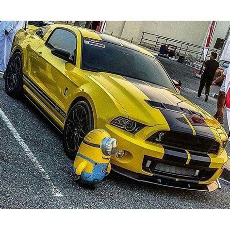 Minions Love Mustang Ford Mustang