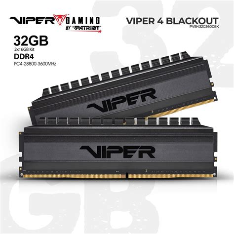 gITec Online Shop -Patriot Viper Blackout 4 PVB432G360C8K