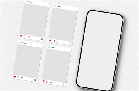 instagram post story mockup mockuptree