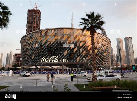 View Of The COCA COLA Arena In Dubai United Arab Emirates Stock Photo