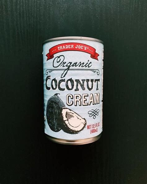 Trader Joes Food Reviews On Instagram “coconut Cream 810 Coconut Cream Is Just Coconut And