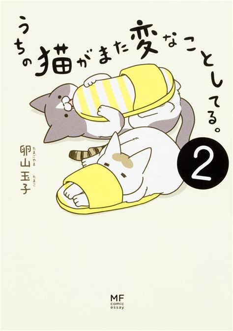 「うちの猫がまた変なことしてる。2」卵山玉子 コミックエッセイ Kadokawa