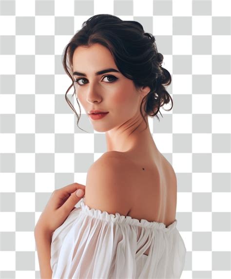 Premium Psd Womangirl Model Transparent Background
