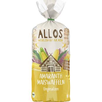 Amaranth Maiswaffeln Ungesalzen Allos