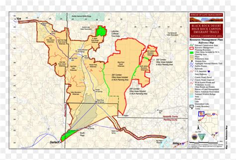 Black Rock Desert Map, HD Png Download - vhv