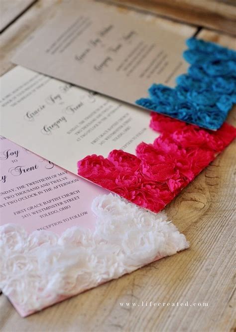 Craftaholics Anonymous® 10 Tips For Making Diy Wedding Invitations