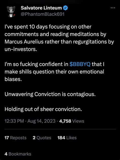 Stoic Salvatore reemerges with absolute conviction in a bankrupt linen ...