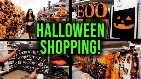 SHOP WITH ME Homegoods And Joanns Halloween Hunting VLOG YouTube