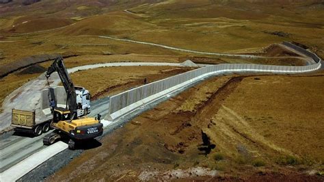 Turkey builds wall on Iran border : r/europe