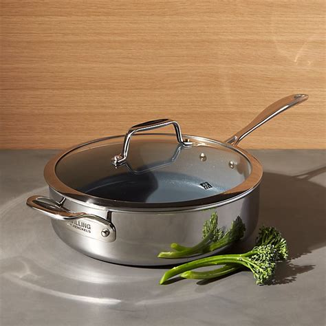 ZWILLING J A Henckels VistaClad Ceramic Non Stick 5 qt Sauté Pan