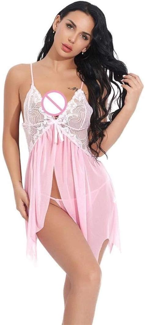 Bodys Sexy Femme Femmes Sexy Lingerie Ensemble Floral Dentelle Maille