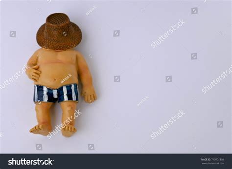 Fat Half Naked Male Garden Dwarf Stock Photo Shutterstock