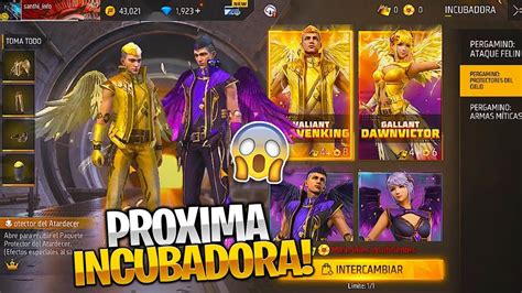 Mostrando Pr Xima Incubadora De Free Fire Todas Las Skins Nueva