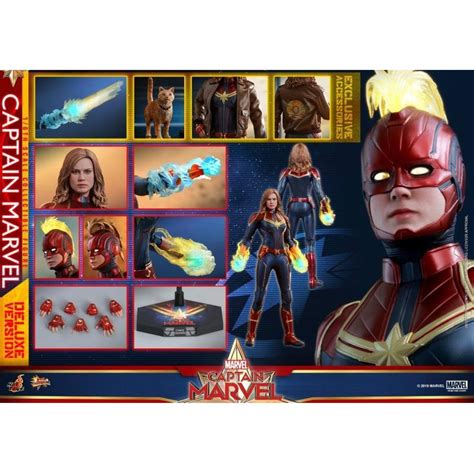 超萌行銷 棄單賠售 野獸國 HOT TOYS MMS522 驚奇隊長 驚奇隊長 豪華版 附保卡 蝦皮購物