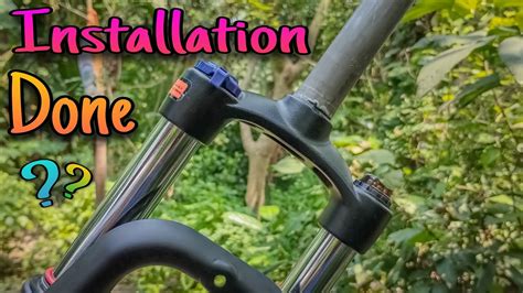 Lockout Suspension Fork Installation Process How To Install 29 Inch