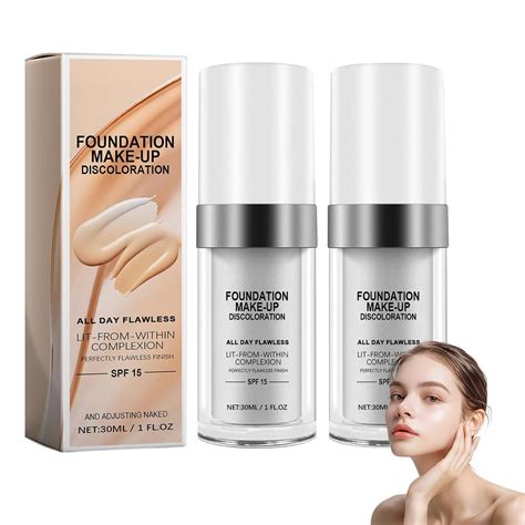 Glowari Color Changing Foundation, Color Changing Mature Skin