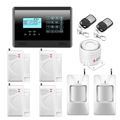 Wireless Gsm Sms Home Emergency Alert Security Alarm System Mhz