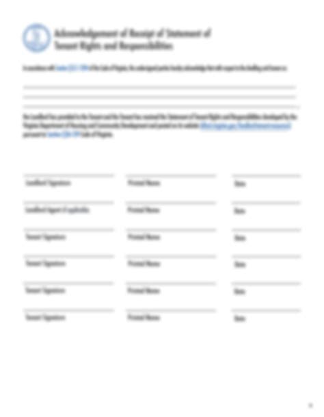 SOLUTION: Statement of tenant rights and responsibilities english