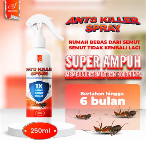 Promo Solverine Ants Killer Spray Anti Semut Pembasmi Semut Dan