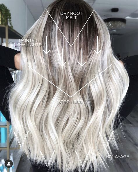 Pin By Kinzi McCann On Hair Beauty Blonde Hair With Roots Icy Blonde Hair Dark Roots