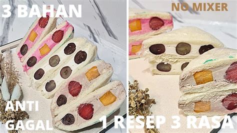 Fruit Sando Tanpa Mixer Resep Rasa Favorite Sekaligus Ide Jualan