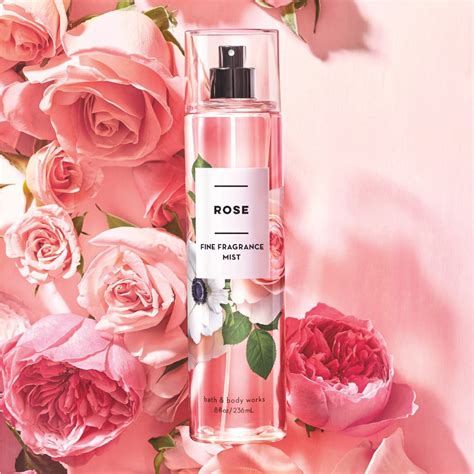 Bath Body Works Rose Fine Fragrance Body Mist 236 ml สเปรยนำหอม