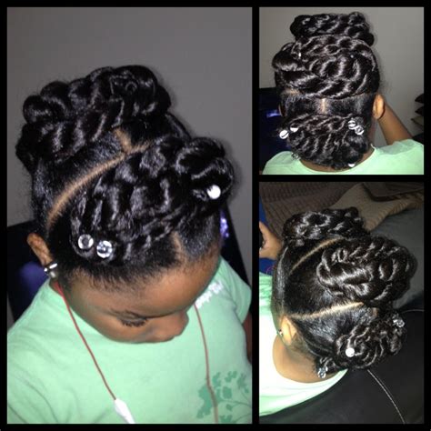 Hairstyle I Did On My Lil Diva Shelovezit Teamnatural Hair Styles