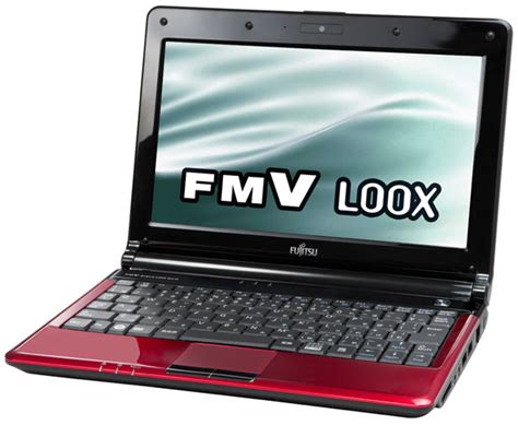 Windows 7 Starterを搭載しHDDを強化した富士通製NetbookFMV BIBLO LOOX M2009年PC秋冬