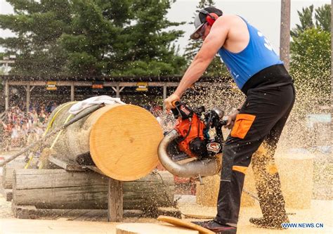 61st Lumberjack World Championships Held In Wisconsin U S Xinhua