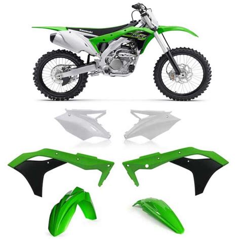 Acerbis Plastic Kit Kawasaki Kx F Original Mx Canada