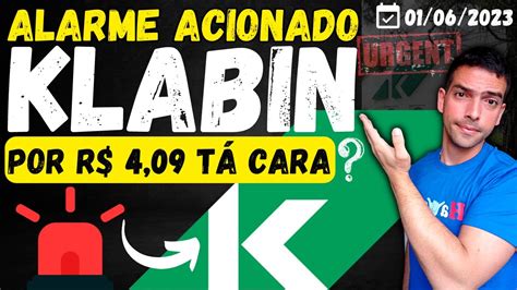 Klabin Urgente Klbn Por R Est Cara Klabin Vai Cair Mais