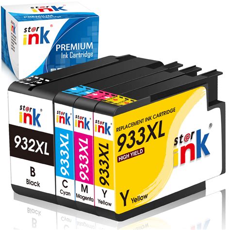 932xl 933xl Ink Cartridge For Hp 932 933 Xl Ink Cartridge Combo Pack