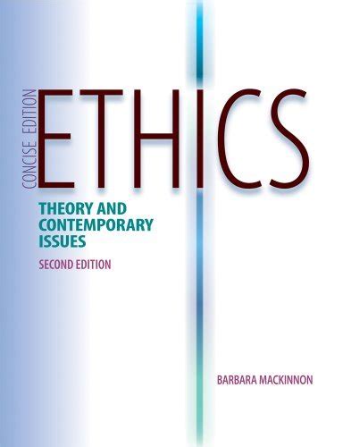 Bundle Ethics Theory And Contemporary Issues Concise Edition 2nd