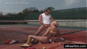 Blonde Tramp Eating Hard Cock On The Tennis Field XVIDEOS