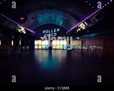 Roller Disco Dreamland Margate Stock Photo - Alamy