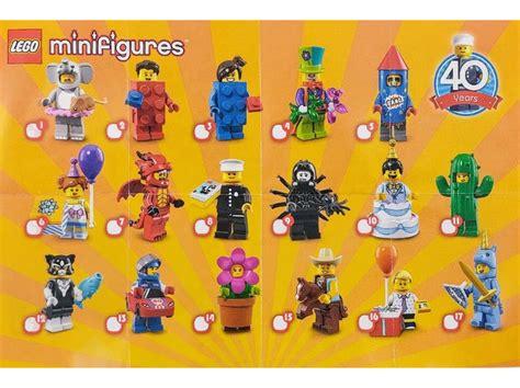 Series 18 col18-16 Lego Figure Birthday Party Boy Juegos de ...