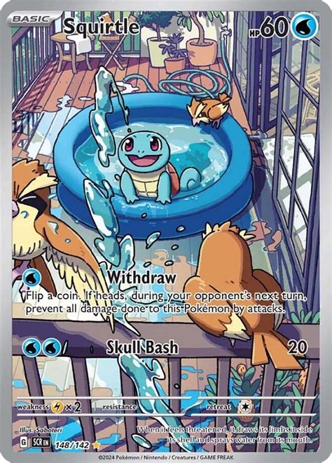 Squirtle Stellar Crown Pokémon Tcg Guru