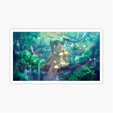 Hot Hatsune Miku Waifu Cute Kawaii Sexy Vocaloid Lewd Anime Girl Lolita Sticker For Sale By