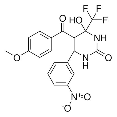 4 HYDROXY 5 4 METHOXYBENZOYL 6 3 NITROPHENYL 4 TRIFLUOROMETHYL