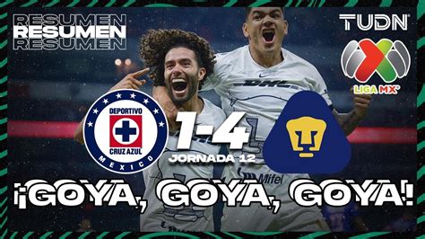 Highlights Cruz Azul Pumas Ap J Liga Mx Tudn Youtube