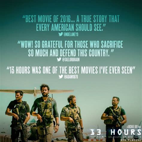 13 Hours | Good movies, Movies 2016, Hooray for hollywood