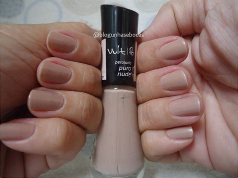 Unhas Bocas Esmalte Puro Nude Vult Primavera Verão